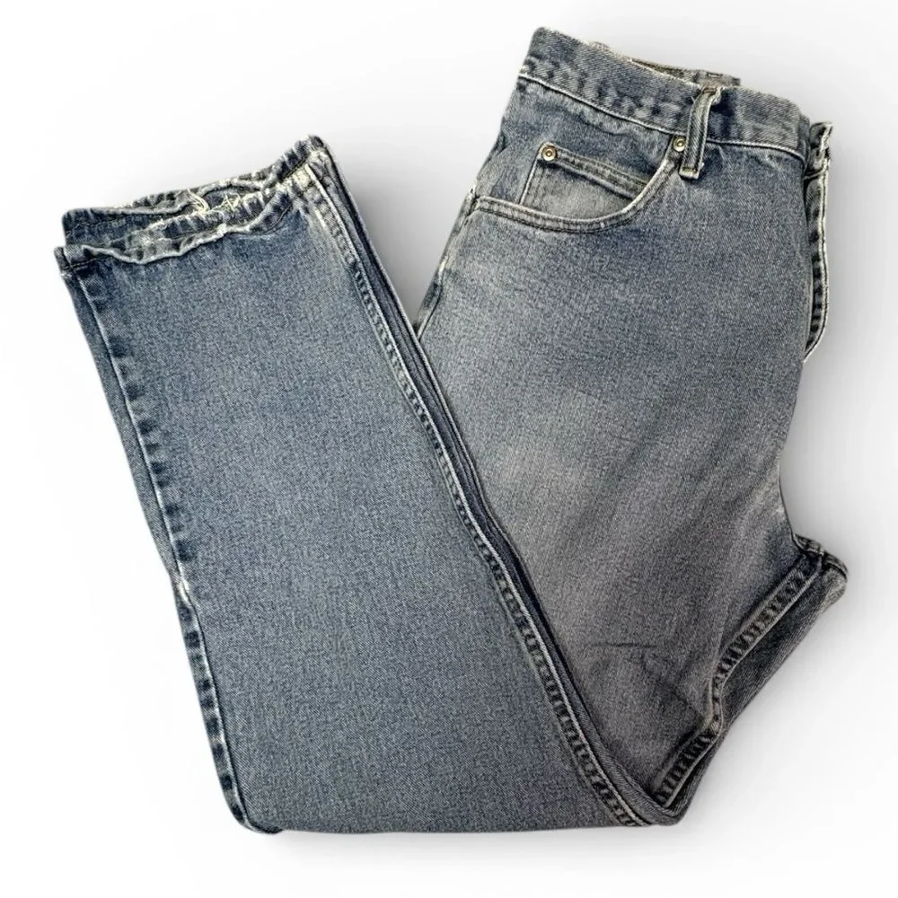Wrangler 9760WDR Men’s Vintage Jeans 36x32 Straight Leg 90s Workwear